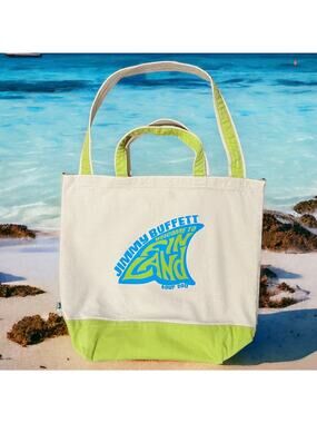 Jimmy Buffett Welcome to Fin Land Tour 2011-12 Tote Bag Rare Finland Tie Dye Vtg